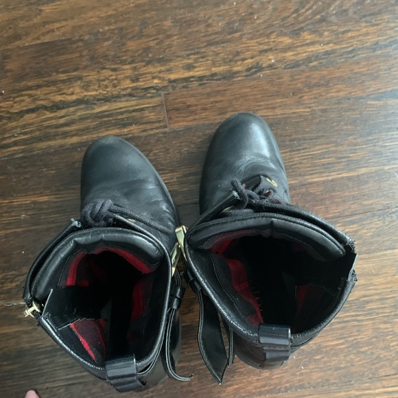 Heeled Combat Bootie - Picture 5 of 5